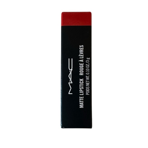 New In Box MAC Matte Lipstick Shade 607 Lady Danger Red - Picture 2 of 6